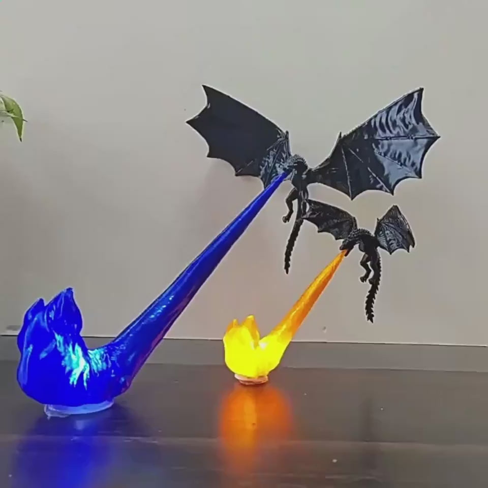 3D Fire-Breathing Dragon Bookshelf Nook Light – bys-store-3062078-998600